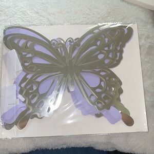 12 piece butterfly decor. Never opened